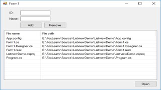 C Tutorial  ListView Control  FoxLearn [upl. by Vivica]