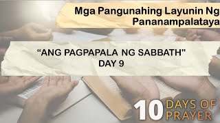 10 Days Of Prayer 2024  Day 5  Focusing On Things That Matter In Our Prayers [upl. by Harlen]