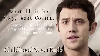 FEMALE COVER Crazy ExGirlfriend Santino Fontana  Whatll it be Hey West Covina [upl. by Simone986]