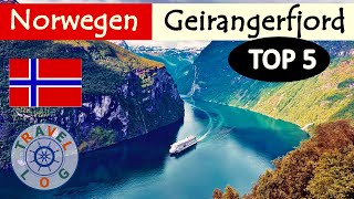 Norwegen Geirangerfjord  Highlights  Top 5 [upl. by Noivaz]