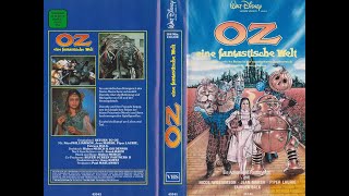 Return to Oz German VHS Opening Disney 1986 [upl. by Rees]