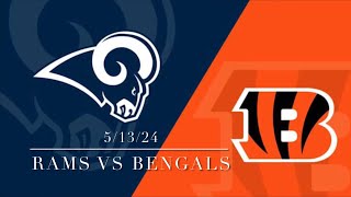 Rams vs Bengals 4th6th 513 [upl. by Diana]