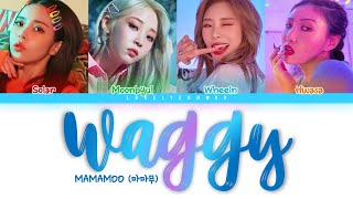 MAMAMOO 마마무 – Waggy 쟤가 걔야 Lyrics Color Coded HanRomEng [upl. by Ziza]