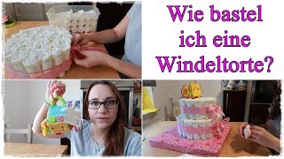 DIY Windeltorte  Rossmann Haul  300718  Katrin [upl. by Savill]