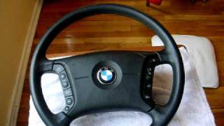 Pt 1 BMW Heated Steering Wheel Retrofit from a 2006 X3 to any E46 3 Series [upl. by Aliel190]