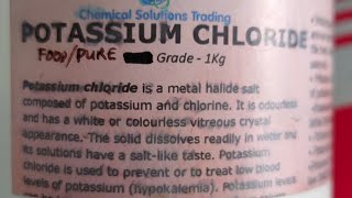 Potassium Chloride  How to use [upl. by Engracia]