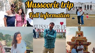 Mussoorie Trip Vlog  Mussoorie Tour Complete Information  Mussoorie Tourist Places  Budget Trip [upl. by Ajiram]