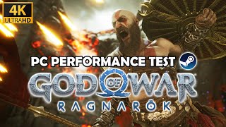 GOD OF WAR RAGNAROK  PC PERFORMANCE 4K TEST ULTRARTX4090 [upl. by Esoranna]