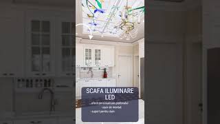 Scafe decorative pentru tavan cu LED [upl. by Benkley]