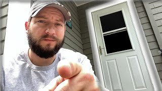 How to Install A Storm Door  Step by Step [upl. by Elma]