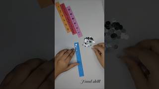 How to make a ruler marking gaugeDiy rulerdiy paper ruler [upl. by Hanauq]