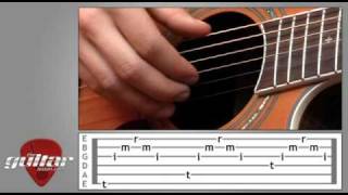 Greensleeves Guitar Lesson preview [upl. by Aleet]