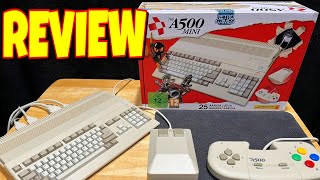 The A500 Mini Review Classic Amiga is Back [upl. by Archangel]