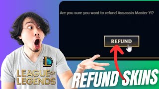 How to Refund Skins in League of Legends  Get Your RP Back lol [upl. by Dulla710]