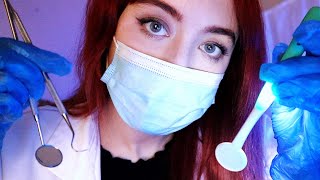 ASMR Dentist Roleplay  Deep Teeth Scaling amp Cleaning [upl. by Esyli]