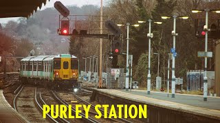 Train Stations Uk  Purley [upl. by Halilahk]