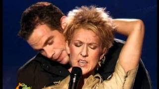 Celine Dion Et Garou  Sous Le Vent Live [upl. by Mina]