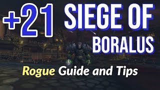 Siege of Boralus 21 Mythic Plus Guide Subtlety Rogue POV [upl. by Misab]