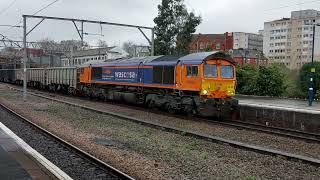 28224 colourful 66 at Stockport [upl. by Einomrah441]