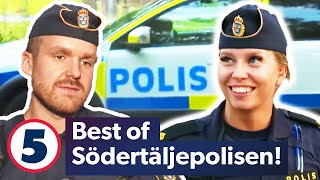 ALLA klipp från ALLA säsonger av Södertäljepolisen  Bråk rån våldsamma upplopp  Kanal 5 Sverige [upl. by Normandy]