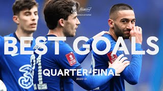 Ziyech Redmond amp Tielemans Impress  Budweisers Goals of the QuarterFinal  Emirates FA Cup 2021 [upl. by Larine]