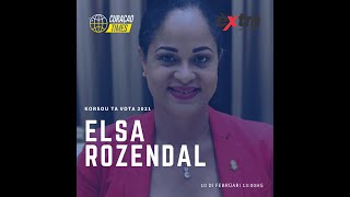 Kòrsou ta vota 2021 Entrevista ku lider polítiko di Partido Democraat sra Elsa Rozendal [upl. by Jeffries]