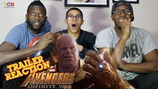 Avengers Infinity War Official Trailer Reaction [upl. by Sackman219]