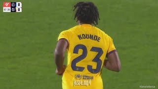 Jules Kounde vs Getafe 08132023 English Commentary 1080p [upl. by Rebliw148]