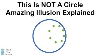 Circle Illusion Explained With Math [upl. by Custer]