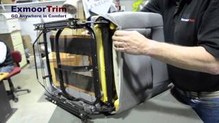 Part 1 Exmoor Trim Discovery Seat ReTrim Kit [upl. by Wardle]