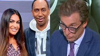 🔴ESPN COWORKER BLASTS STEPHEN A SMITH ALLEGEDLY BEING IN A RELATIONSHIP WITH MOLLY [upl. by Bunker612]