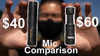 Best Budget Vlogging Mic 2020  Rode Video Micro VS Mirfak Audio N2 [upl. by Yoshiko395]