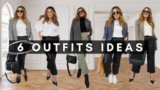 Comment styliser le pantalon en simili cuir  How to style leather pants [upl. by Rehtaef]