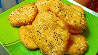 তালের পুরি  new style tal Puri  Bengal famous Tal puri  Nargis kitchen [upl. by Nanor]