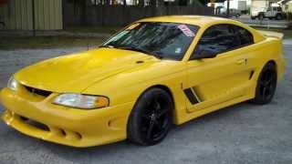 1998 FORD MUSTANG COBRA SALEEN FOR SALE LEISURE USED CARS 8502659178 [upl. by Ackler]