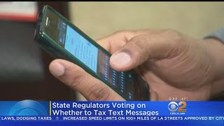 California Considers Texting Tax [upl. by Ennayd]