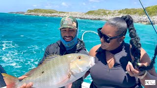 Fishing In Nassau Bahamas  Bahamas Vlog [upl. by Ayrb]