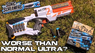 NERF Ultra Sonic Screamers Darts are EVEN WORSE [upl. by Barbee244]