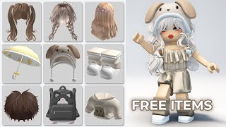 HURRY GET NEW CUTE FREE ITEMS amp HAIRS 🤗🥰  CODES [upl. by Ledif308]