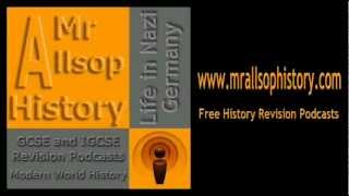 Life in Nazi Germany audio revision for GCSE and IGCSE History [upl. by Arbma]