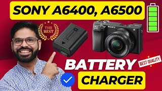 BEST Sony npFW50 battery charger  Sony a6400 a6500 Sony ZVE10 charger  NP FW50 Battery Charger [upl. by Ulani]