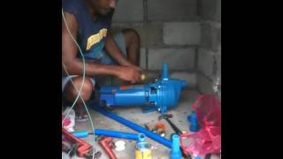 how 2 install a goulds pump [upl. by Drawdesemaj855]