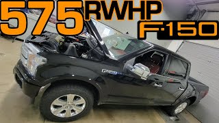 2019 F150 50 Stage 2 Whipple Supercharger Dyno w Kooks Headers at Brenspeed [upl. by Asilav]