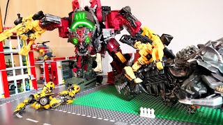 Transformers revenge of the fallen Devastator VS Mudflap And Skids [upl. by Amick]