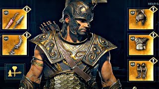 Assassins Creed Odyssey  How To Get Achilles Armor Set LEGENDARY Location amp Gameplay [upl. by Manup523]