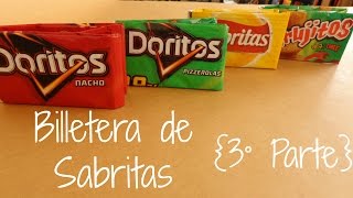 🌟 Haz una BILLETERA con bolsas DE SABRITAS 3° Parte  Armado [upl. by Atworth322]