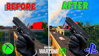 These CONSOLE Settings will FIX LAG and FPS in WARZONE 3🔥 PS4PS5XBOX [upl. by Kitrak]