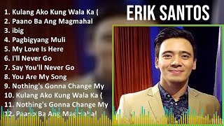 Erik Santos 2024 MIX Favorite Songs  Kulang Ako Kung Wala Ka from Paano Ba Ang Magmahal ibig [upl. by Anawit]