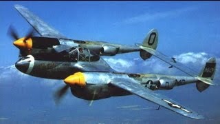 Lockheed P38 Lightning Aircraft WWII Pilot Flight Training Film 1943 [upl. by Bible474]