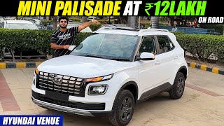 Mini Palisade at ₹ 12 lakh On Road🔥 Venue SX  Walkaround with On Road Price Hyundai Venue 2023 [upl. by Koal601]